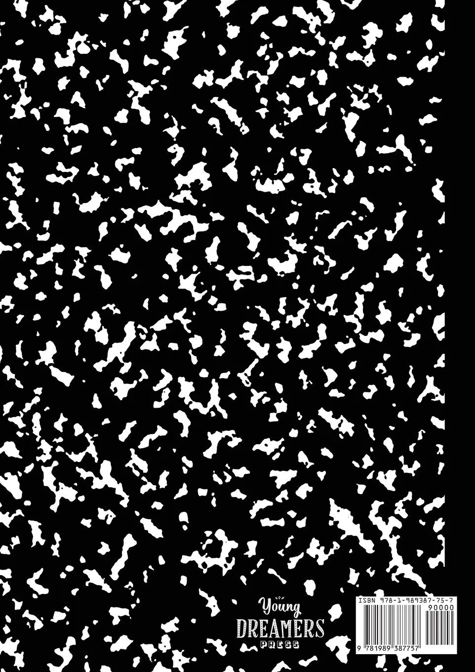 Rückseite: 9781989387757 | Marble Notebook A4 | Black Marble College Ruled Journal | Press | Buch