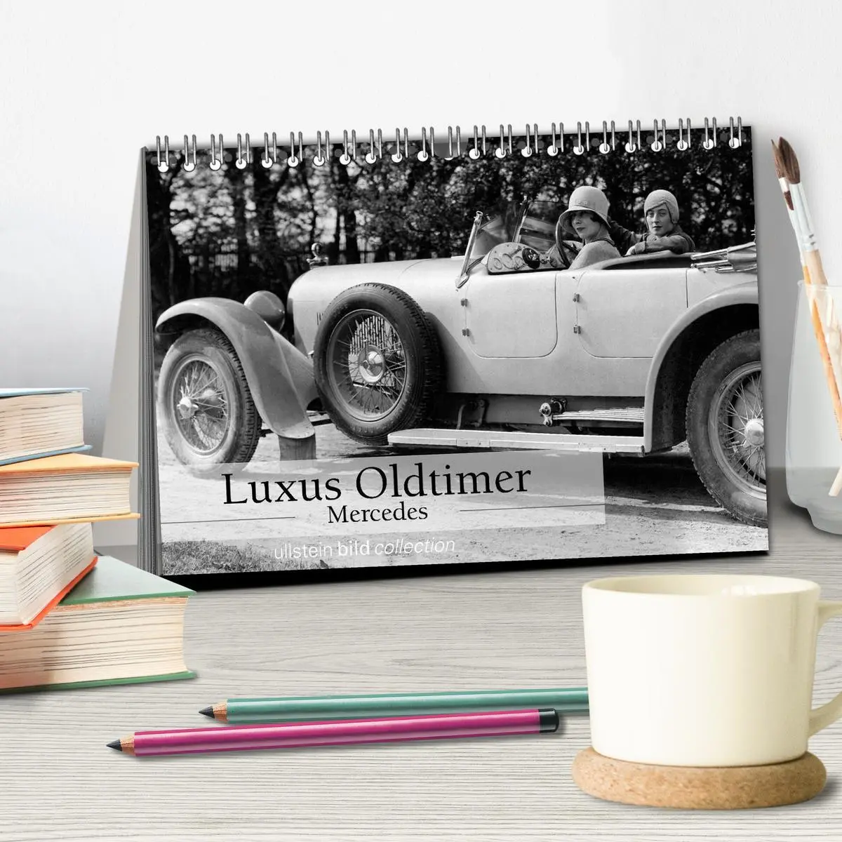 Bild: 9783457767757 | Luxus Oldtimer - Mercedes (Tischkalender 2026 DIN A5 quer),...