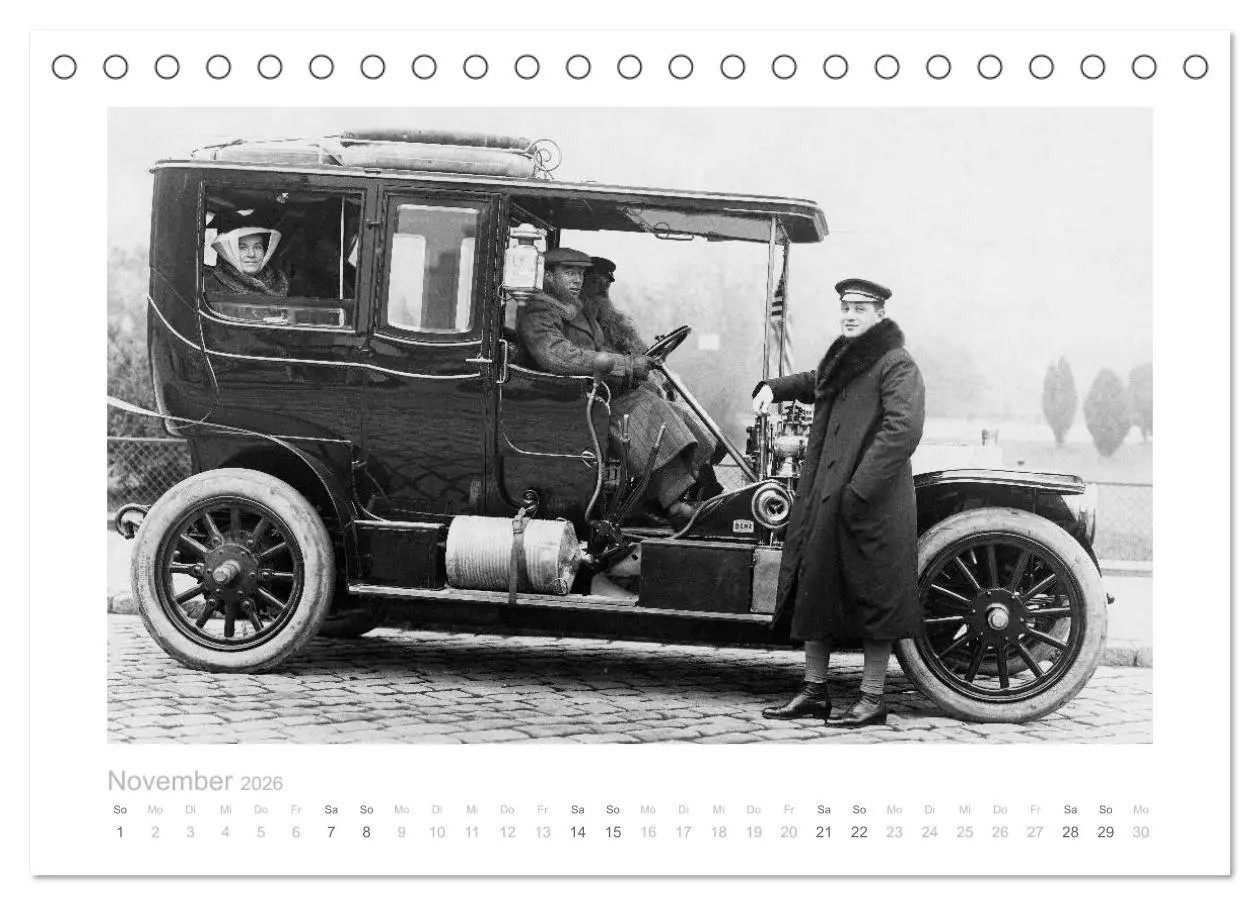 Bild: 9783457767757 | Luxus Oldtimer - Mercedes (Tischkalender 2026 DIN A5 quer),...