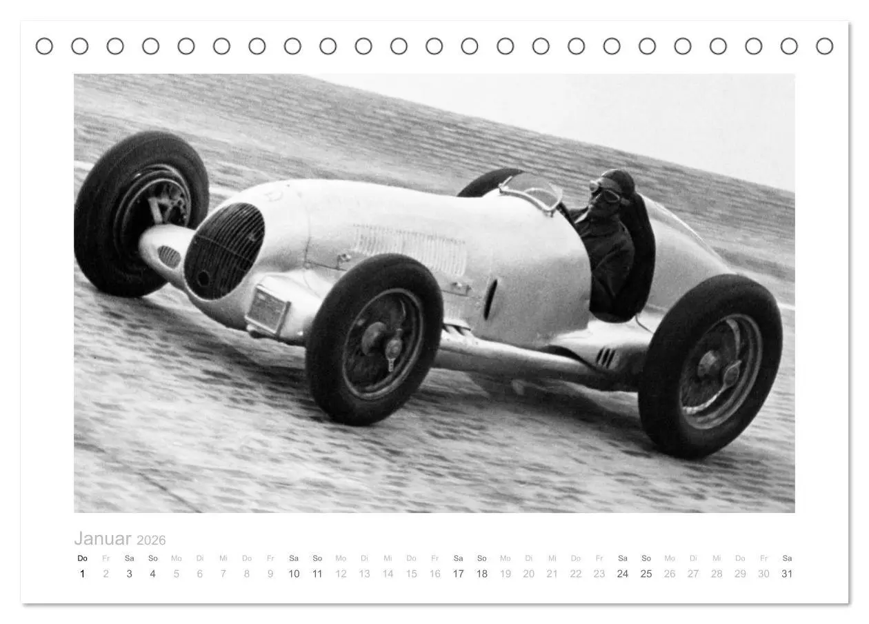 Bild: 9783457767757 | Luxus Oldtimer - Mercedes (Tischkalender 2026 DIN A5 quer),...