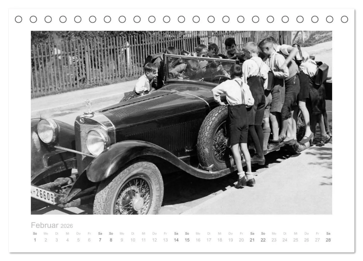 Bild: 9783457767757 | Luxus Oldtimer - Mercedes (Tischkalender 2026 DIN A5 quer),...