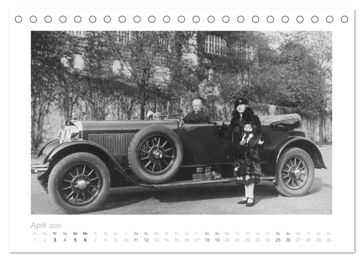 Bild: 9783457767757 | Luxus Oldtimer - Mercedes (Tischkalender 2026 DIN A5 quer),...