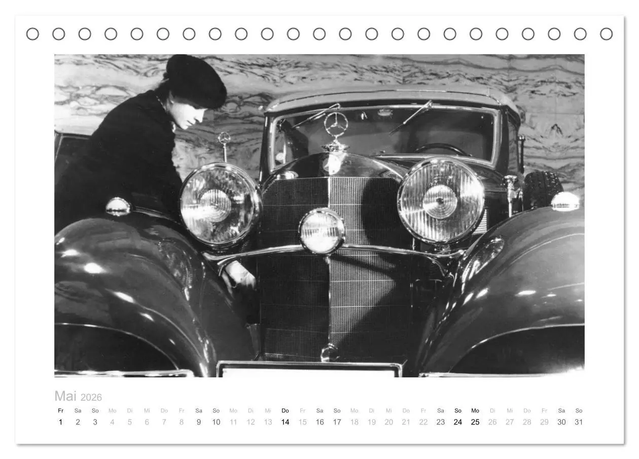 Bild: 9783457767757 | Luxus Oldtimer - Mercedes (Tischkalender 2026 DIN A5 quer),...