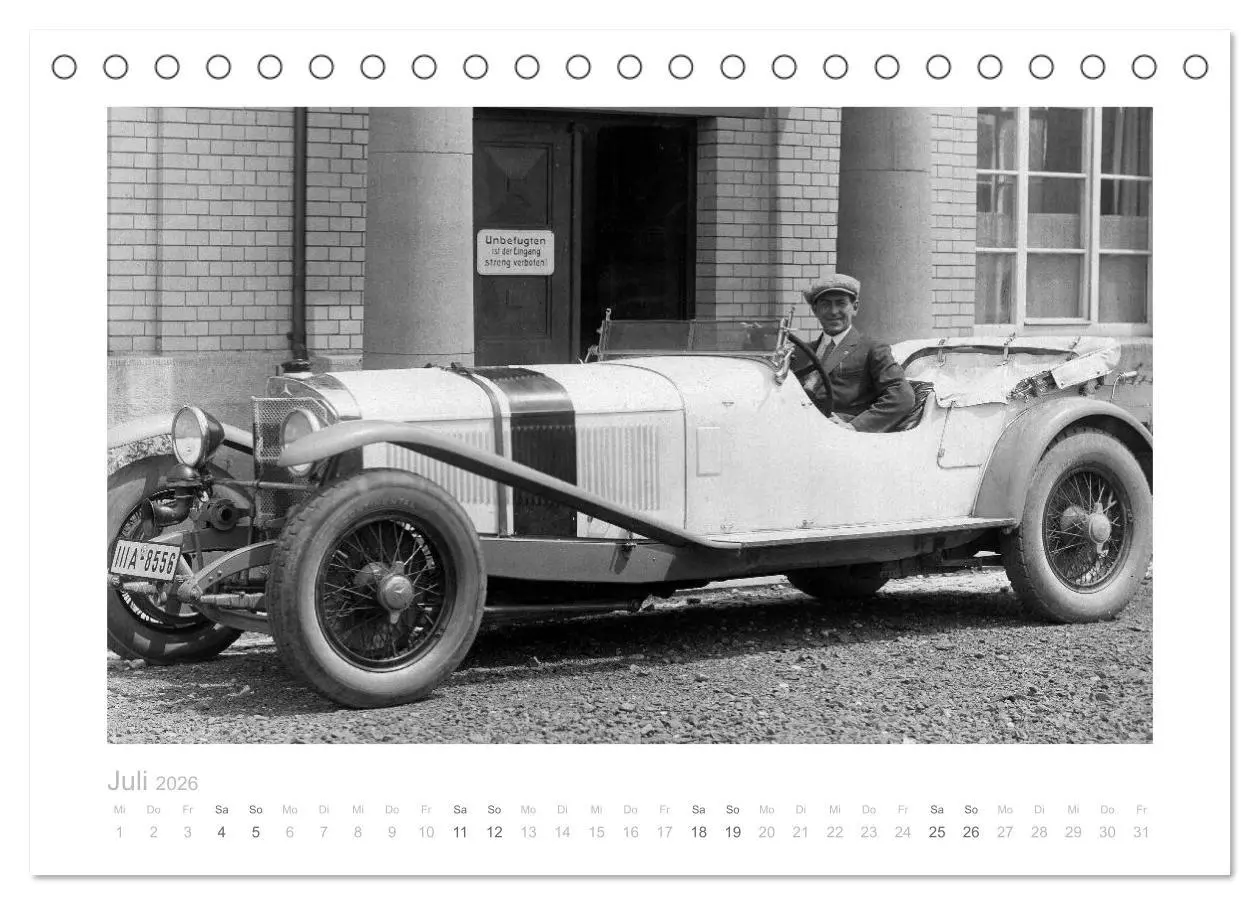 Bild: 9783457767757 | Luxus Oldtimer - Mercedes (Tischkalender 2026 DIN A5 quer),...