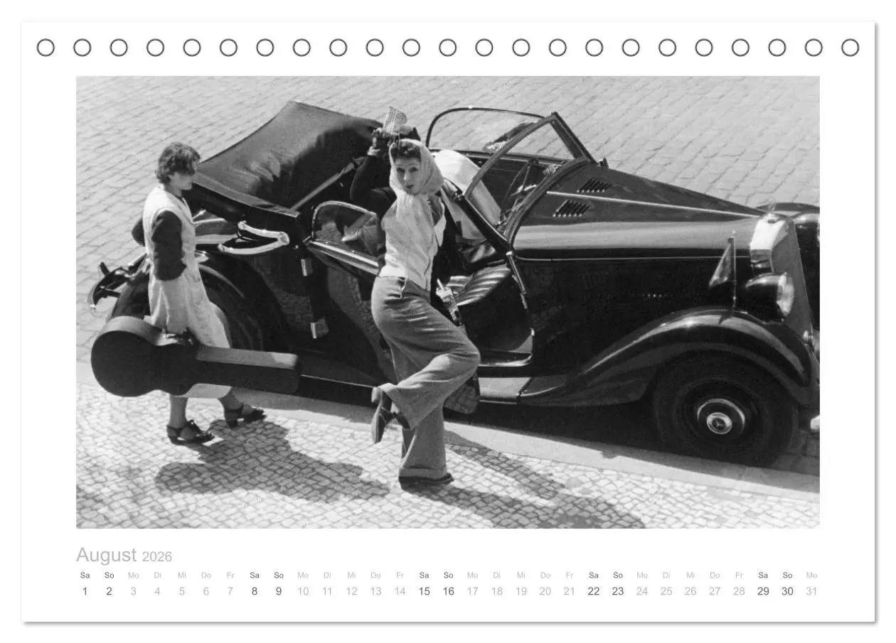 Bild: 9783457767757 | Luxus Oldtimer - Mercedes (Tischkalender 2026 DIN A5 quer),...