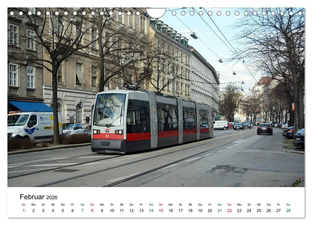 Bild: 9783457837757 | Mit der Bim durch Wien - Die Wiener Straßenbahn (Wandkalender 2026...