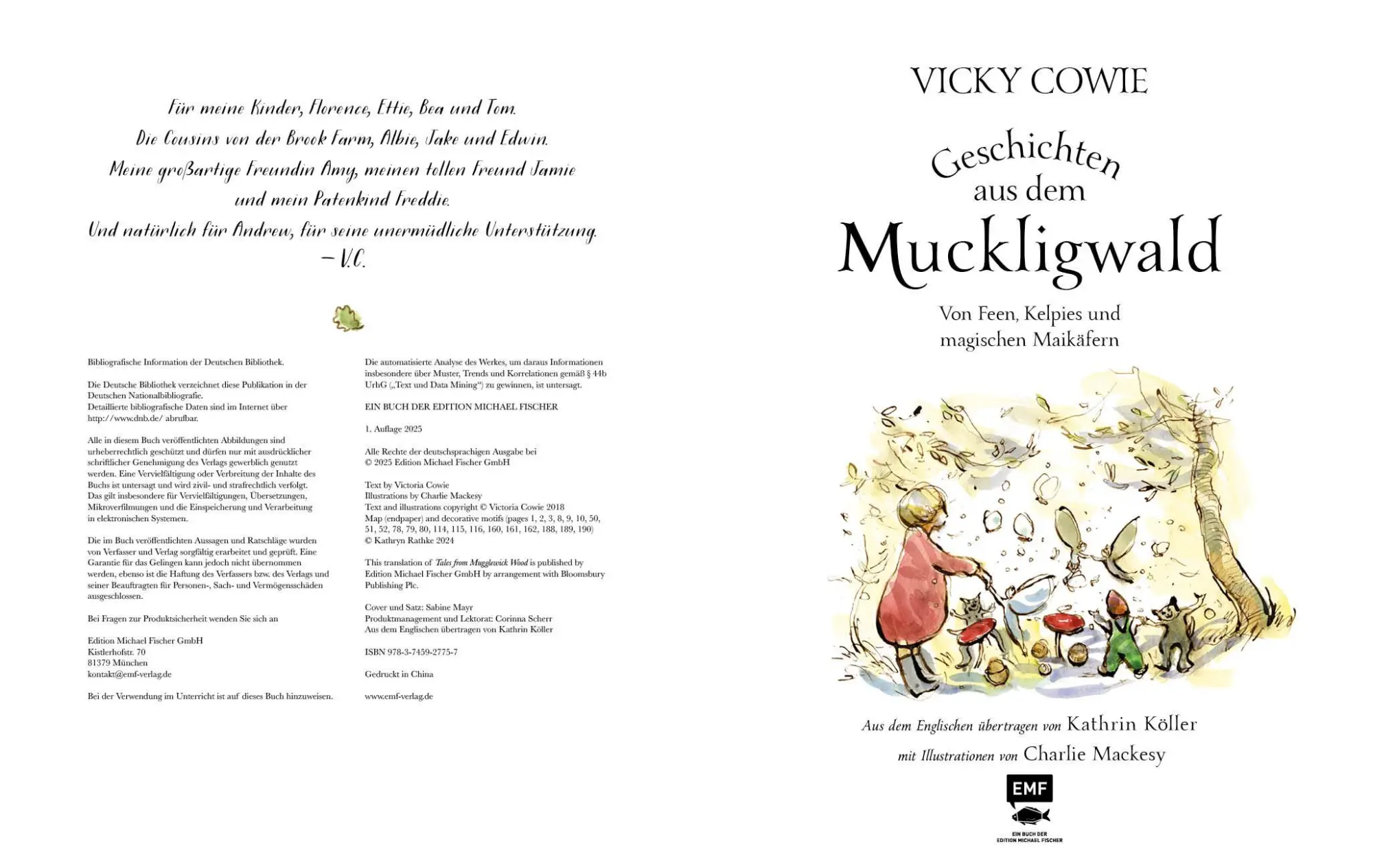 Bild: 9783745927757 | Geschichten aus dem Muckligwald - Geschenkbuch mit Zeichnungen von...