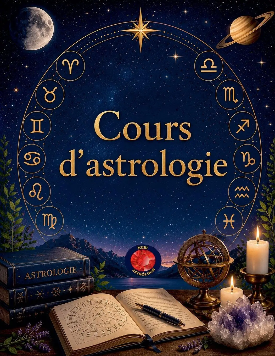 Cover: 9798215837757 | Cours d'astrologie | Alina A Rubi (u. a.) | Taschenbuch | Französisch