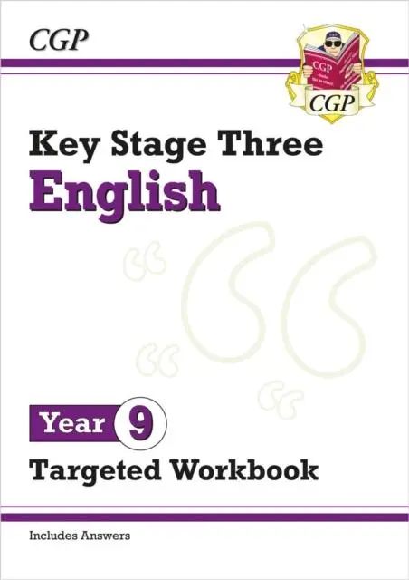Cover: 9781789087857 | KS3 Year 9 English Targeted Workbook (with answers) | Cgp Books | Buch