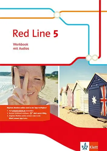Cover: 9783125487857 | Red Line 5. Workbook mit Audios Klasse 9 | Frank Haß | Bundle | 2018