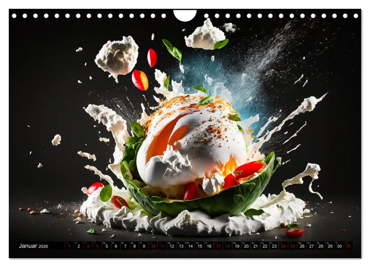 Bild: 9783457377857 | Italienische Gerichte (Wandkalender 2026 DIN A4 quer), CALVENDO...
