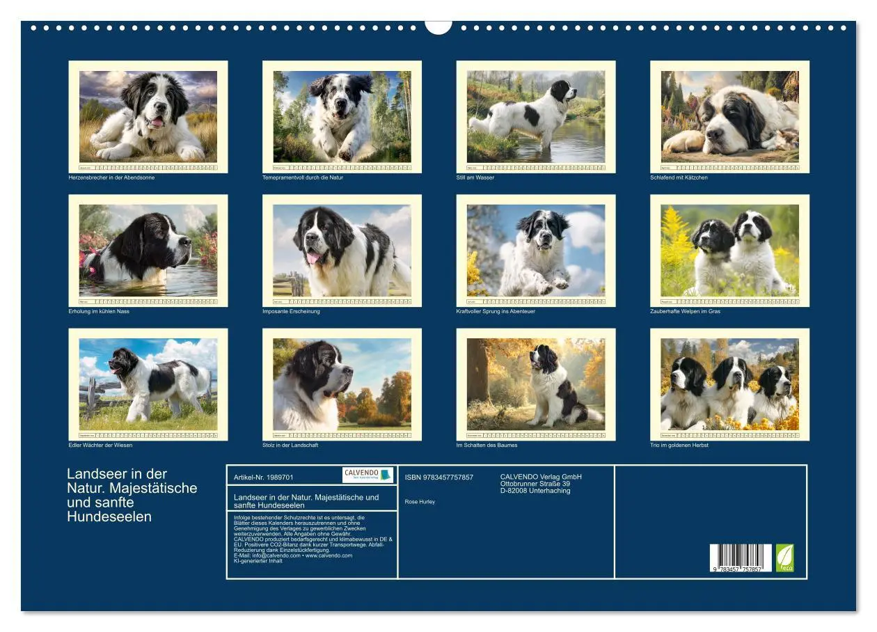 Bild: 9783457757857 | Landseer in der Natur. Majestätische und sanfte Hundeseelen...