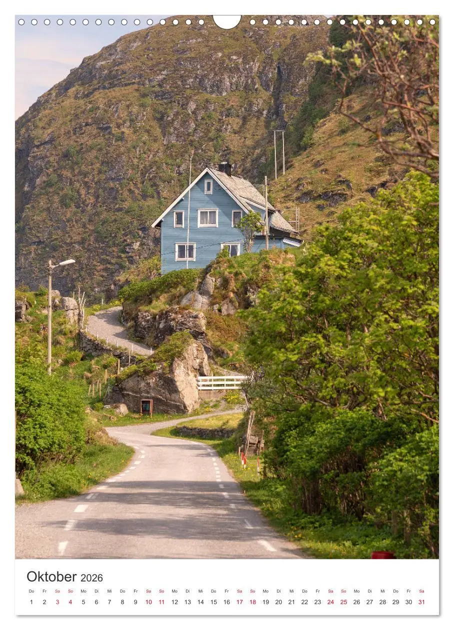 Bild: 9783516397857 | Norwegen - Perle des Nordens (Wandkalender 2026 DIN A3 hoch),...