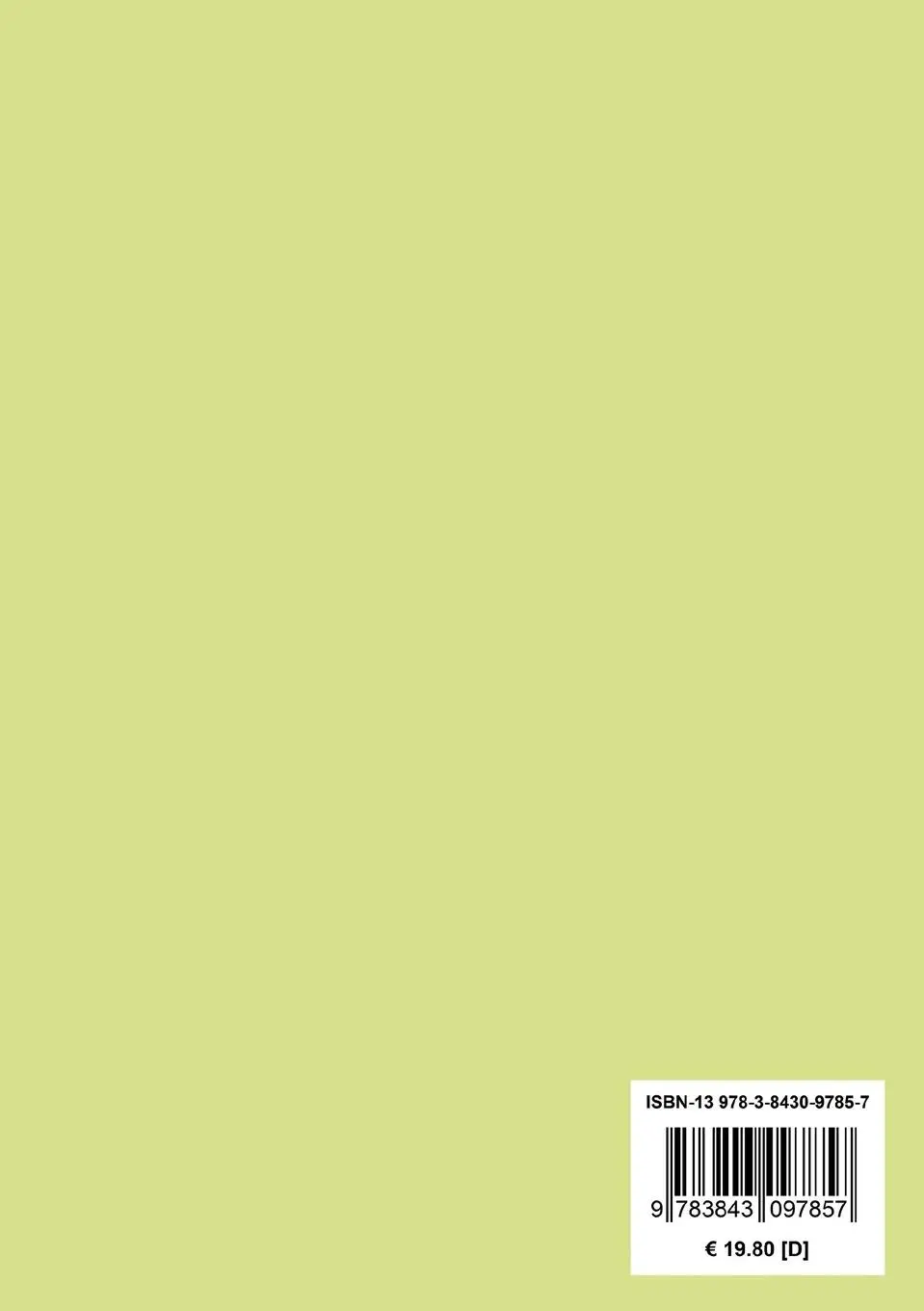 Rückseite: 9783843097857 | Poetische Rosen in Knospen | Sidonia Hedwig Zäunemann | Taschenbuch