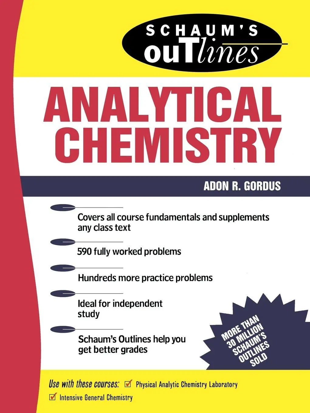 Cover: 9780070237957 | SCH ANALYTICAL CHEMISTRY | Gordus | Taschenbuch | Englisch | 1985