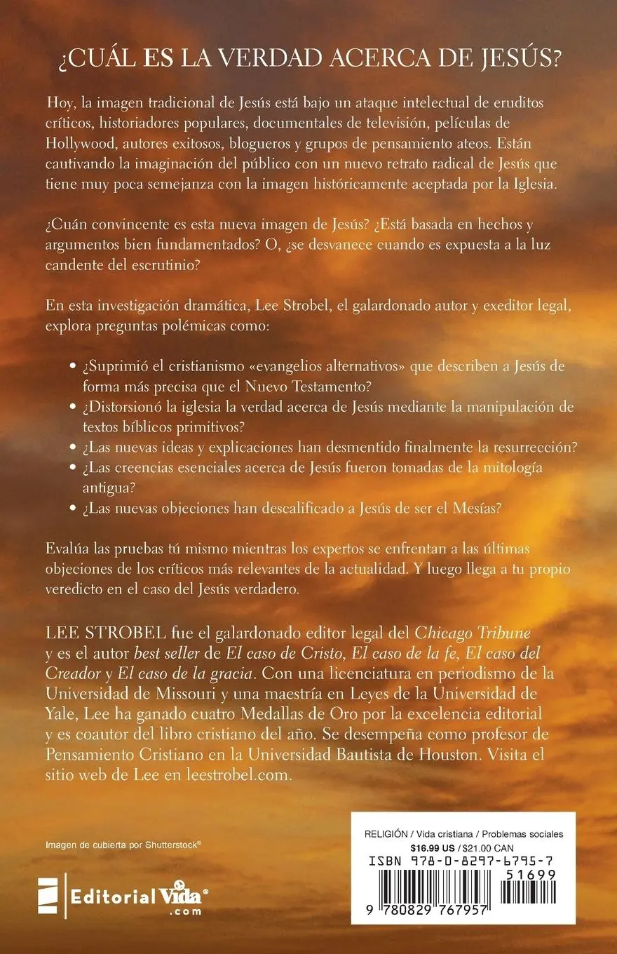 Rückseite: 9780829767957 | En Defensa de Jesús | Lee Strobel | Taschenbuch | Spanisch | 2017