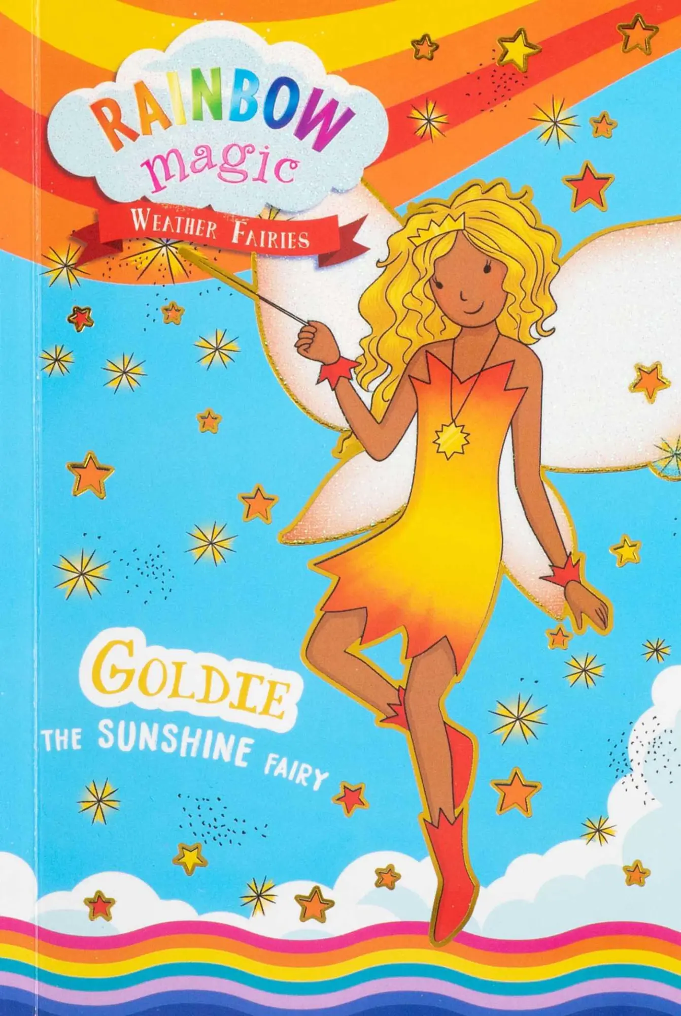 Cover: 9781667207957 | Rainbow Magic Weather Fairies #4: Goldie the Sunshine Fairy | Meadows