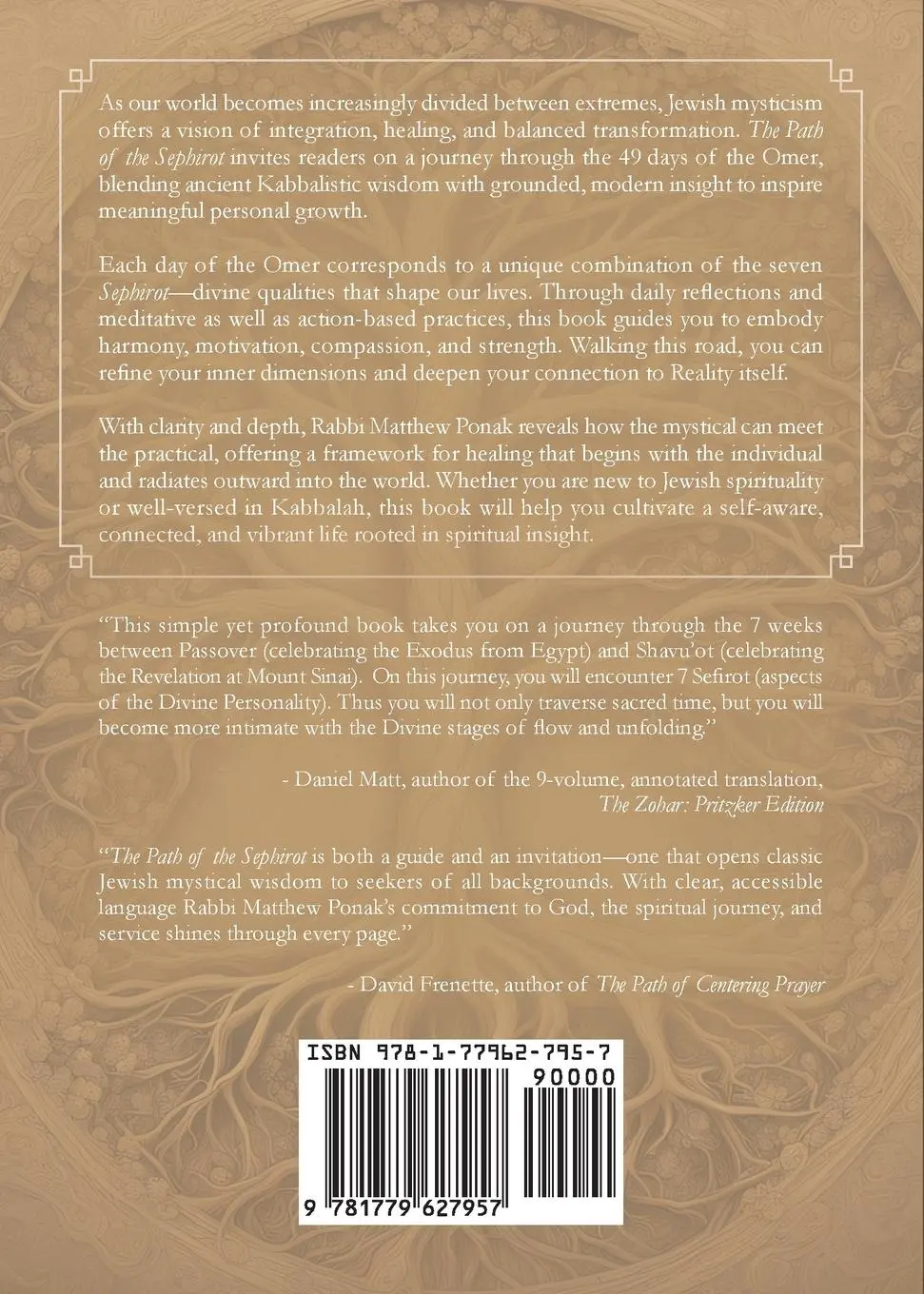 Rückseite: 9781779627957 | The Path of the Sephirot | Matthew Ponak | Taschenbuch | Englisch