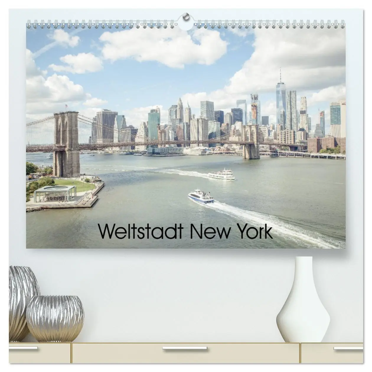 Cover: 9783457677957 | Weltstadt New York (hochwertiger Premium Wandkalender 2026 DIN A2...