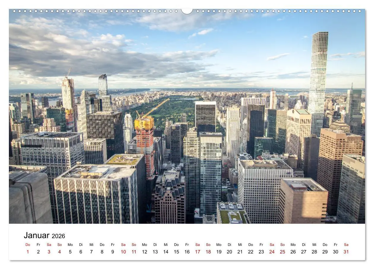 Bild: 9783457677957 | Weltstadt New York (hochwertiger Premium Wandkalender 2026 DIN A2...
