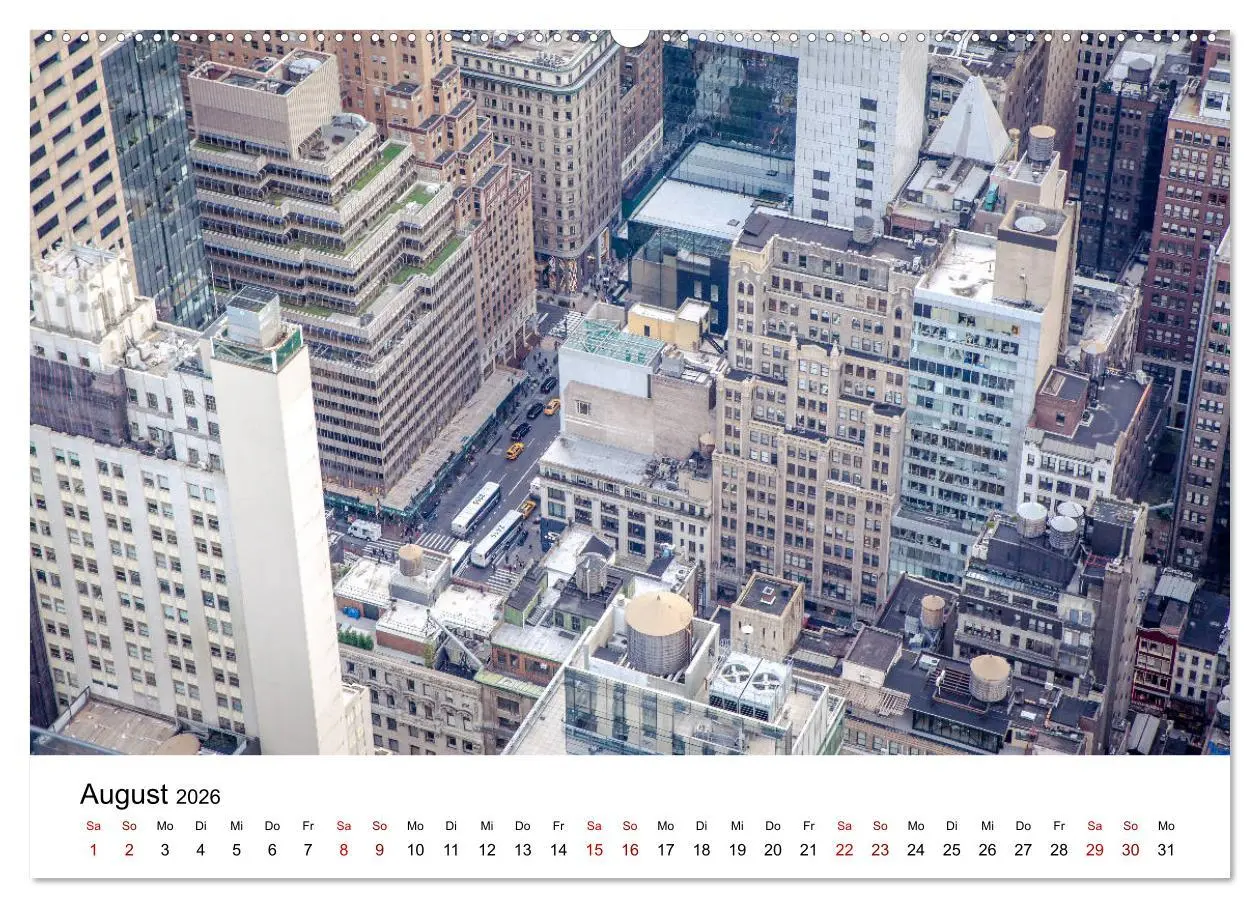 Bild: 9783457677957 | Weltstadt New York (hochwertiger Premium Wandkalender 2026 DIN A2...