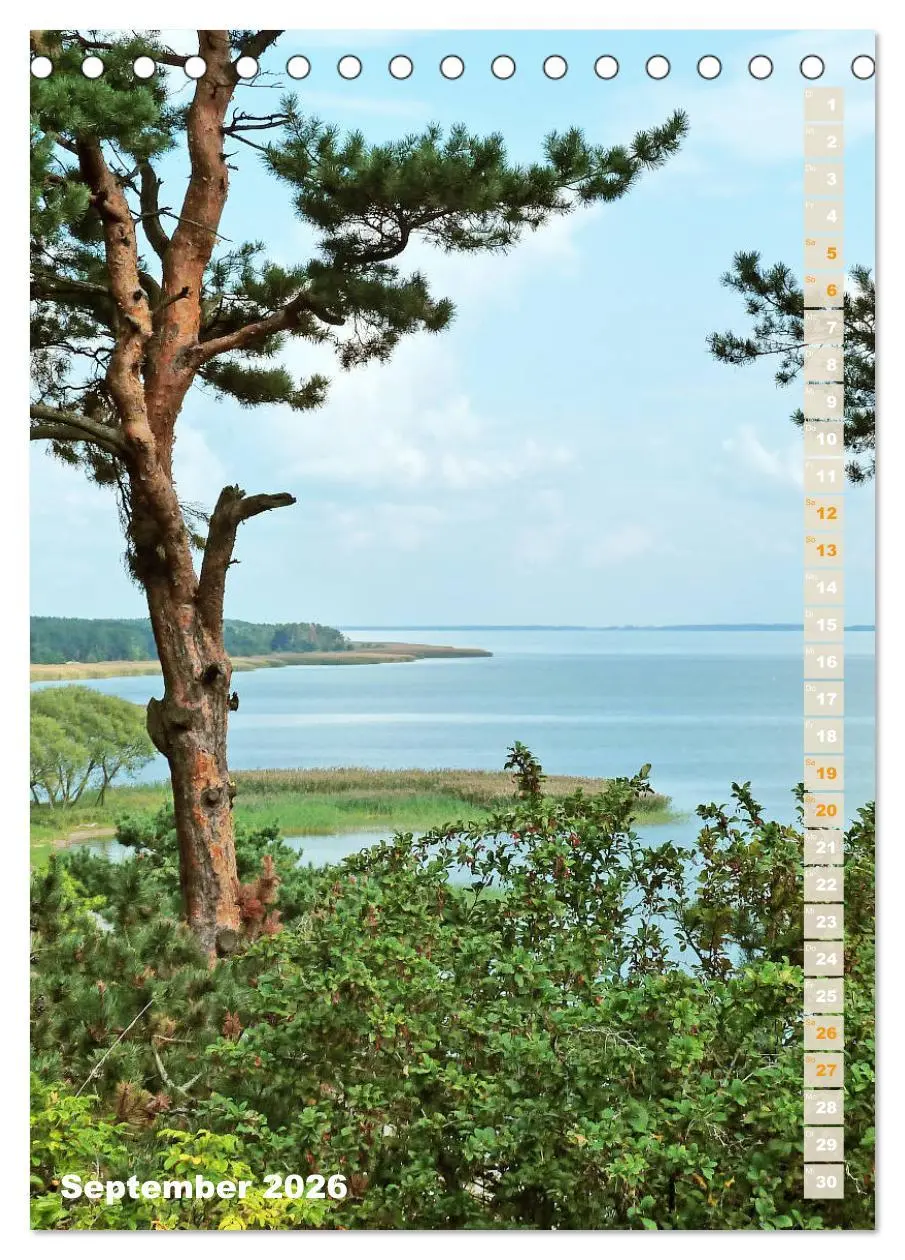 Bild: 9783516387957 | Kurische Nehrung - Am langen, weichen Ostsee-Strand (Tischkalender...