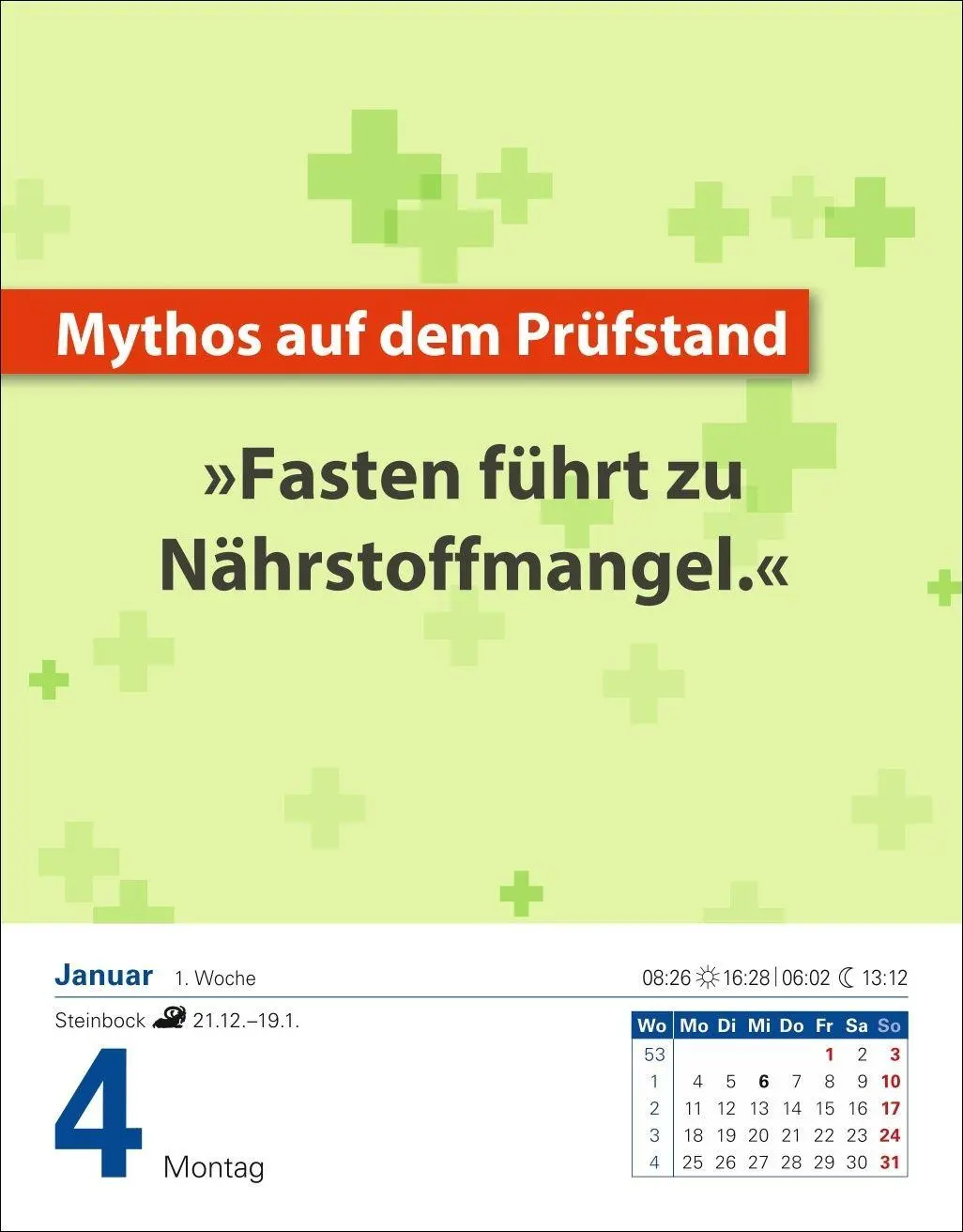 Bild: 9783756417957 | Die Ernährungs-Docs - Gesund durch das Jahr Tagesabreißkalender 2027