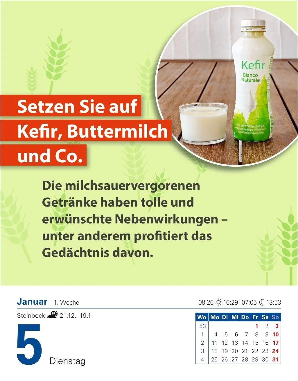 Bild: 9783756417957 | Die Ernährungs-Docs - Gesund durch das Jahr Tagesabreißkalender 2027