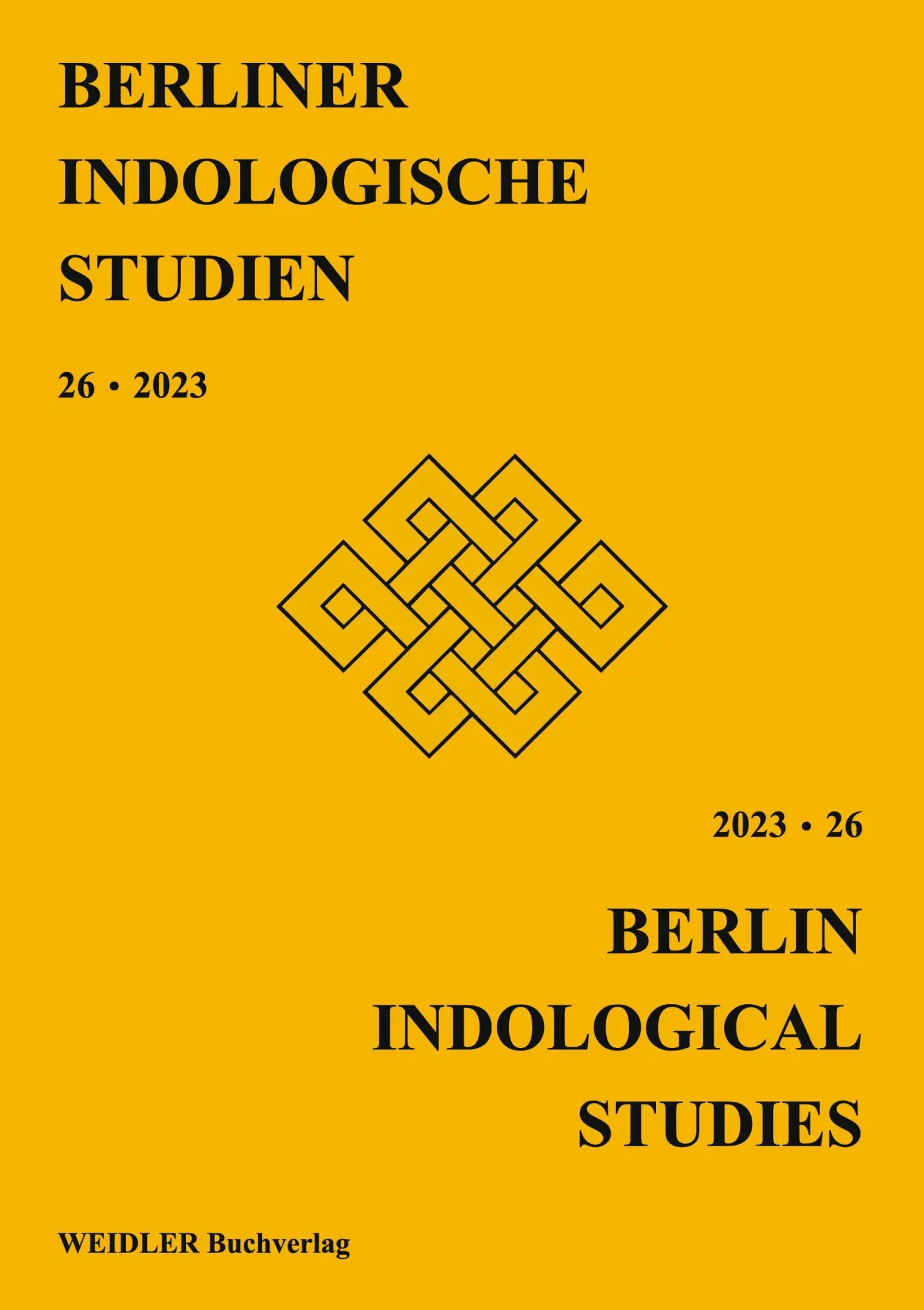 Cover: 9783896937957 | Berliner Indologische Studien / Berlin Indological Studies | Band 26