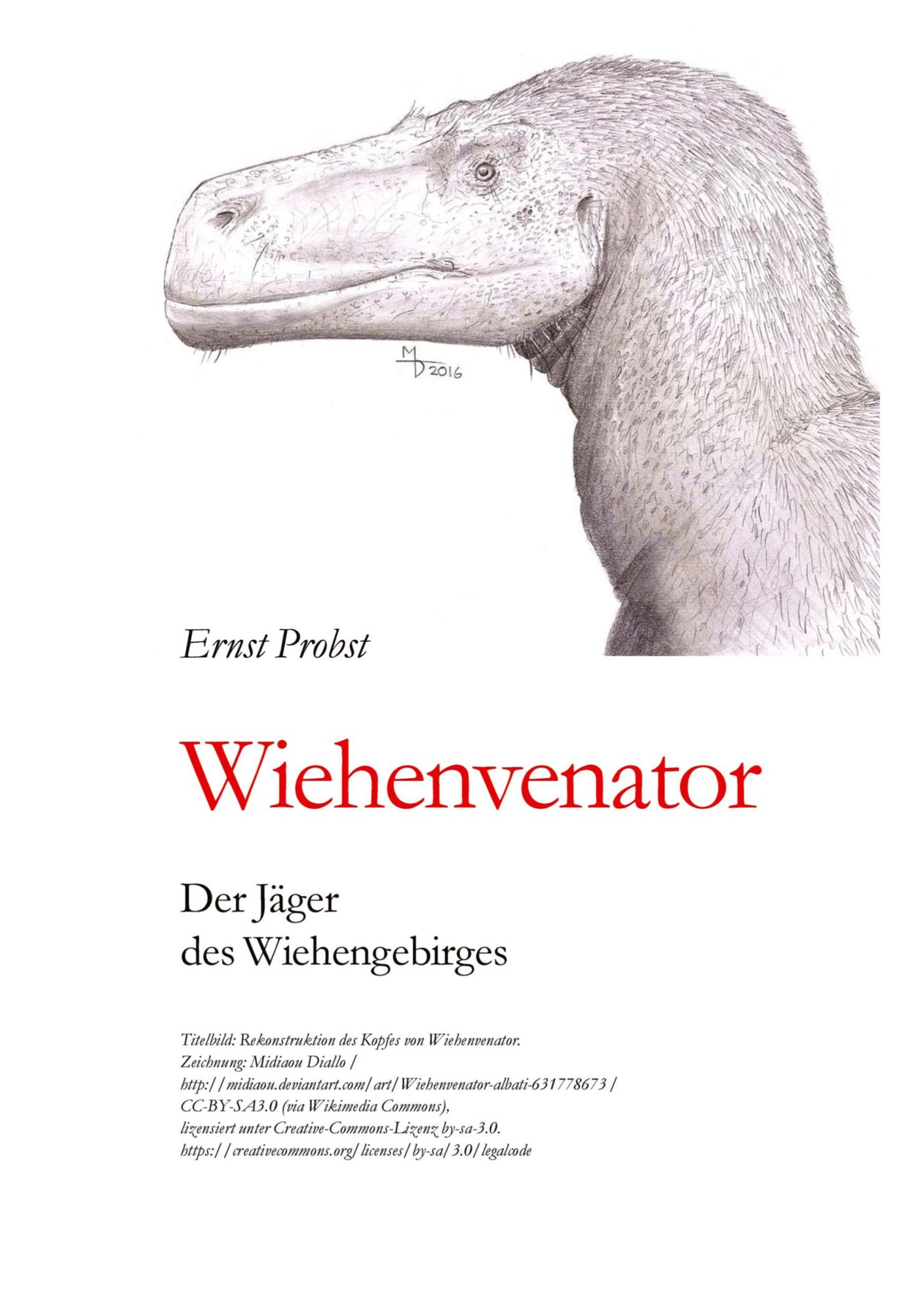 Cover: 9783384448057 | Wiehenvenator | Der Jäger des Wiehengebirges | Ernst Probst | Buch