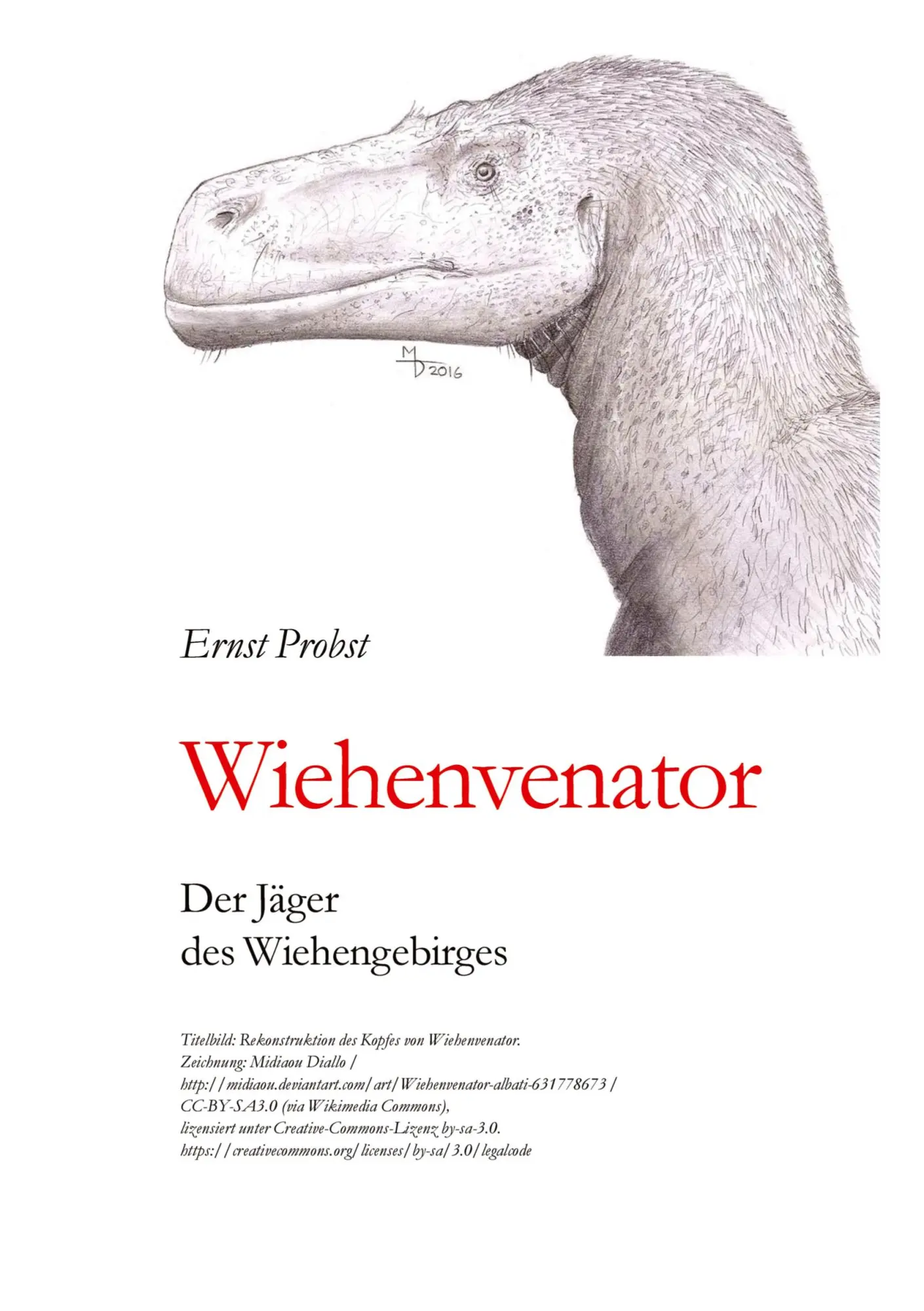 Cover: 9783384448057 | Wiehenvenator | Der Jäger des Wiehengebirges | Ernst Probst | Buch