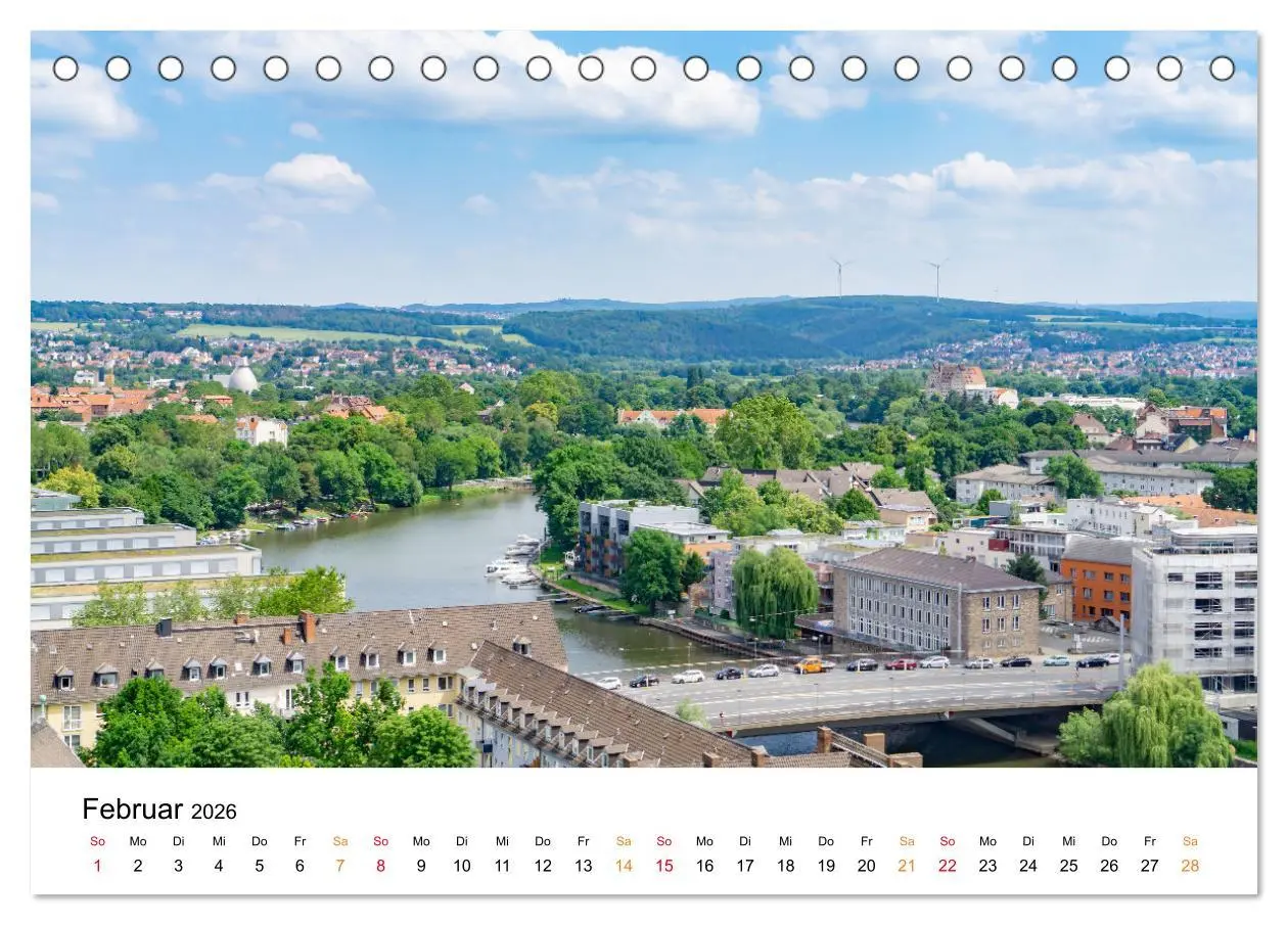 Bild: 9783457328057 | Kassel - wunderschöne Stadt in Nordhessen (Tischkalender 2026 DIN...