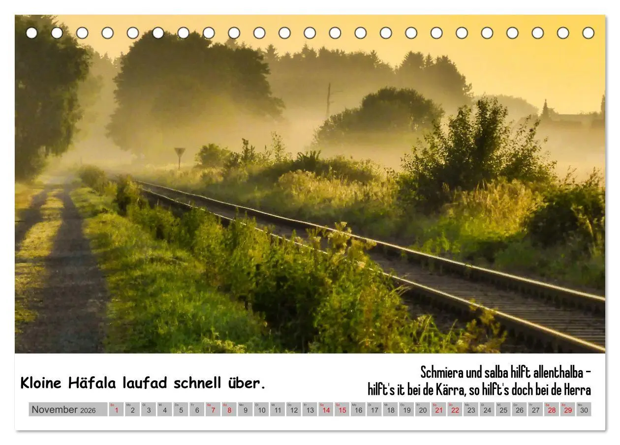 Bild: 9783457498057 | Schwäbische Sprichwörter 1 Wi ma hald so said! (Tischkalender 2026...
