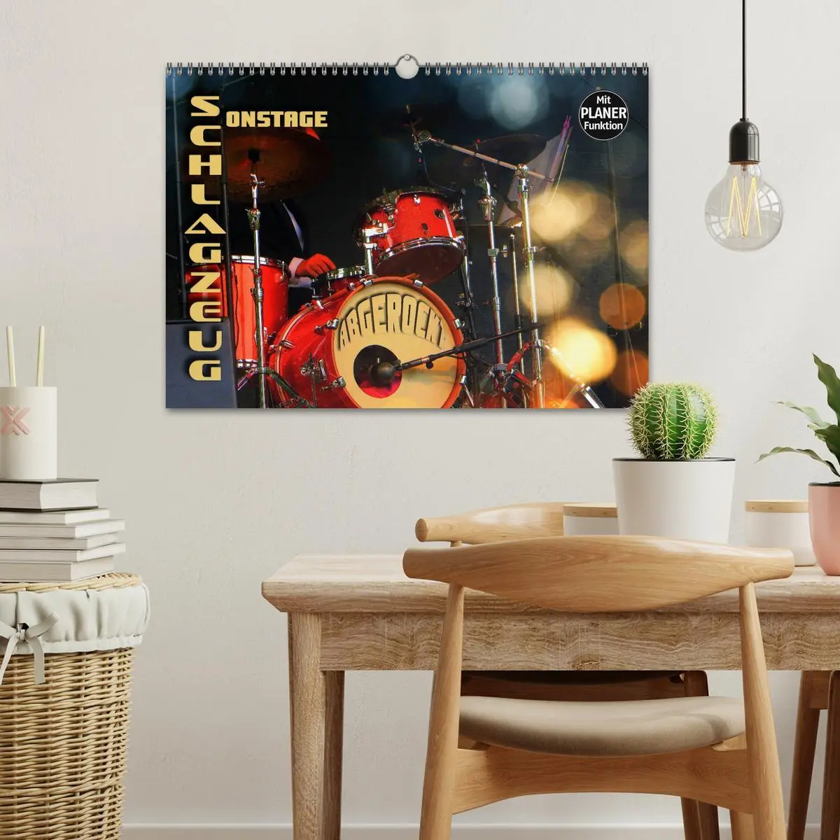Bild: 9783457878057 | Schlagzeug onstage - "abgerockt" (Wandkalender 2026 DIN A3 quer),...