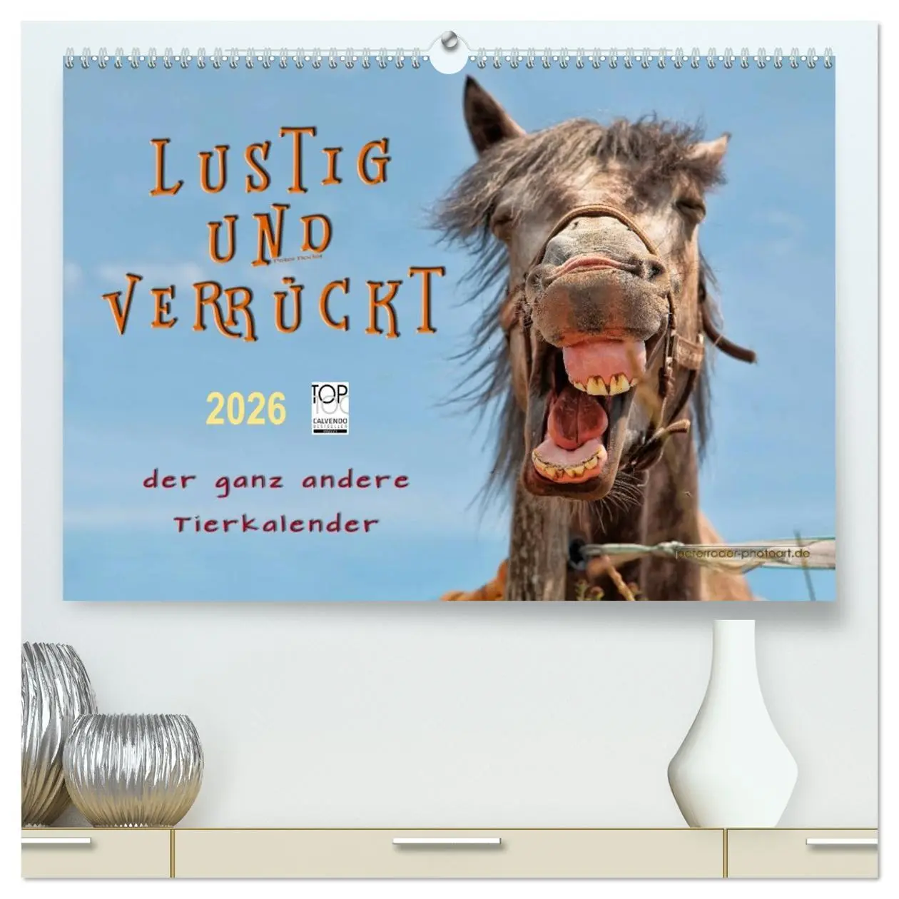 Cover: 9783457948057 | Lustig und verrückt - der ganz andere Tierkalender (hochwertiger...