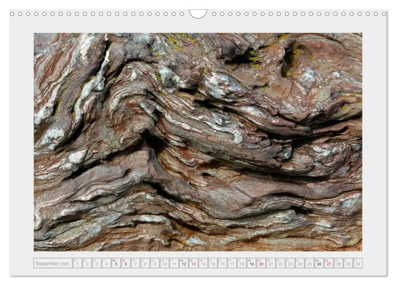 Bild: 9783516038057 | Die Kunst der Steine / 2026 (Wandkalender 2026 DIN A3 quer),...