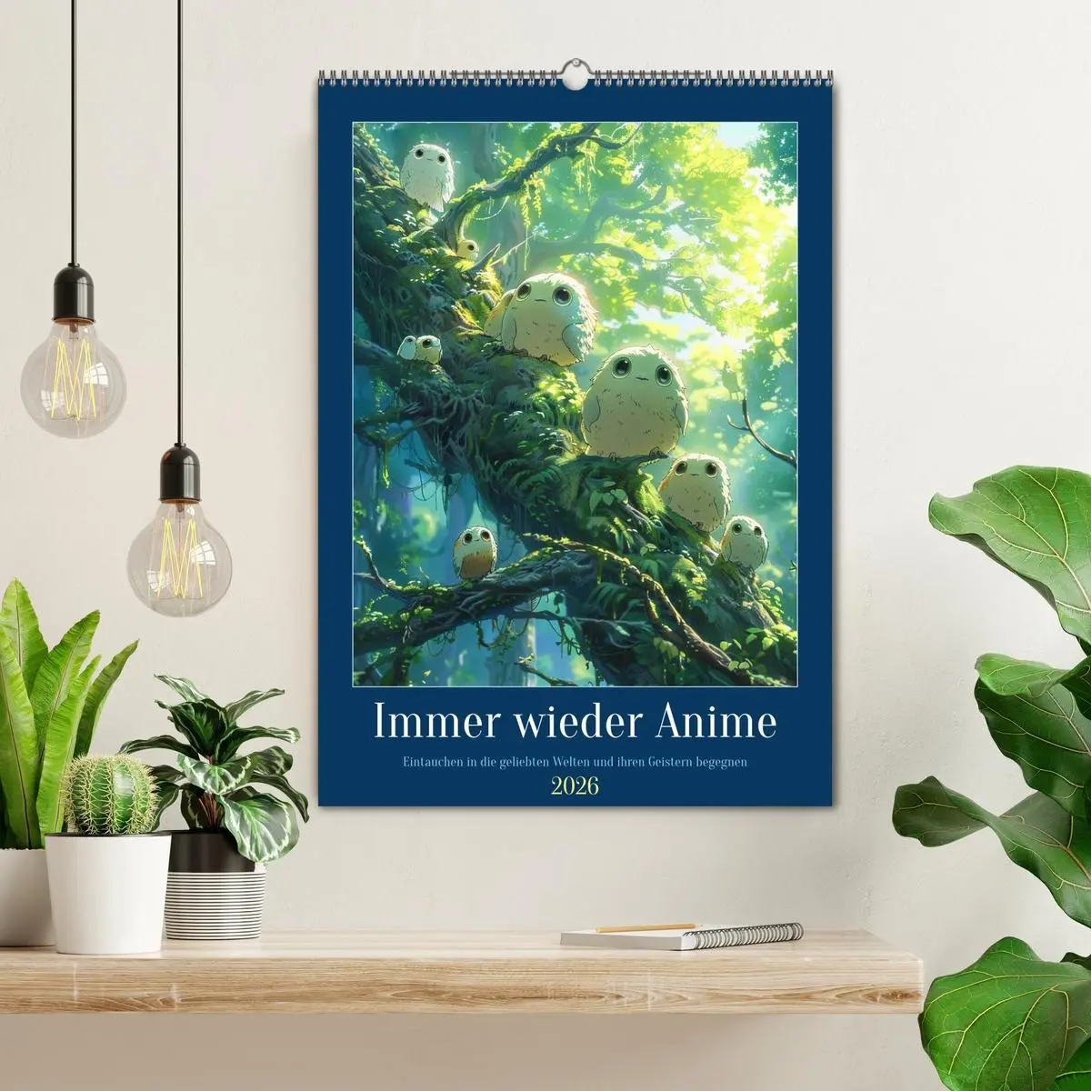 Bild: 9783516278057 | Immer wieder Anime (Wandkalender 2026 DIN A2 hoch), CALVENDO...