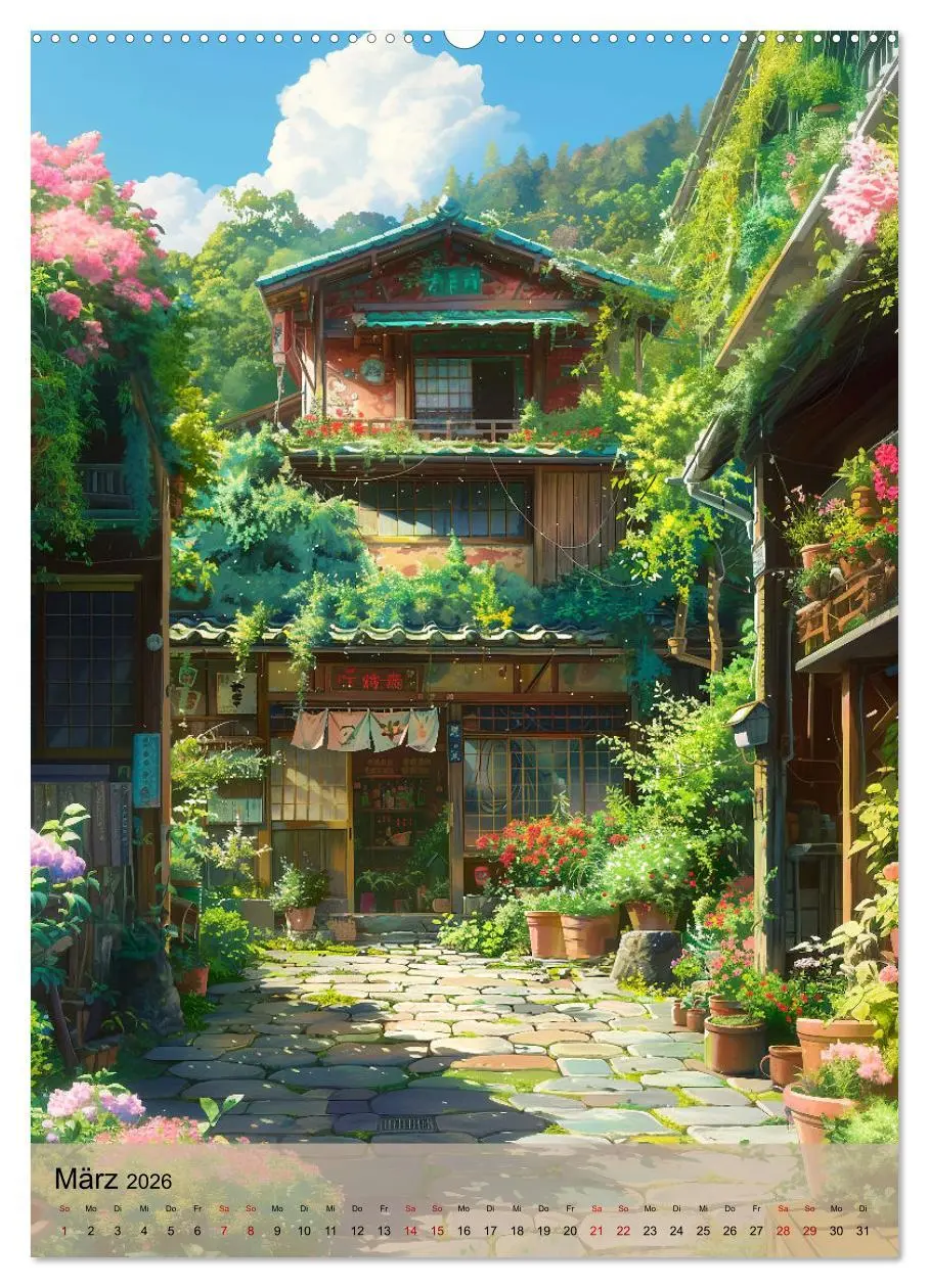 Bild: 9783516278057 | Immer wieder Anime (Wandkalender 2026 DIN A2 hoch), CALVENDO...