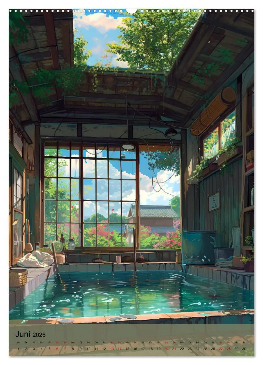 Bild: 9783516278057 | Immer wieder Anime (Wandkalender 2026 DIN A2 hoch), CALVENDO...