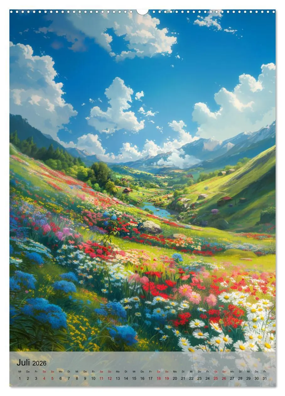 Bild: 9783516278057 | Immer wieder Anime (Wandkalender 2026 DIN A2 hoch), CALVENDO...