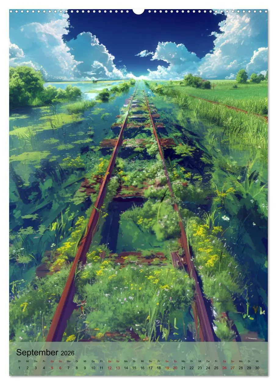 Bild: 9783516278057 | Immer wieder Anime (Wandkalender 2026 DIN A2 hoch), CALVENDO...