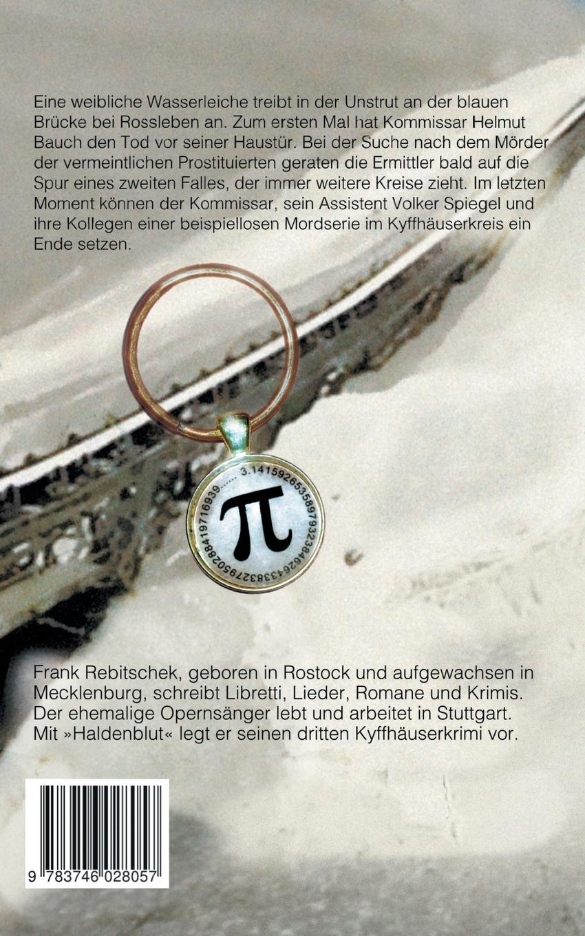 Rückseite: 9783746028057 | Haldenblut | Ein Kyffhäuserkrimi | Frank Rebitschek | Taschenbuch