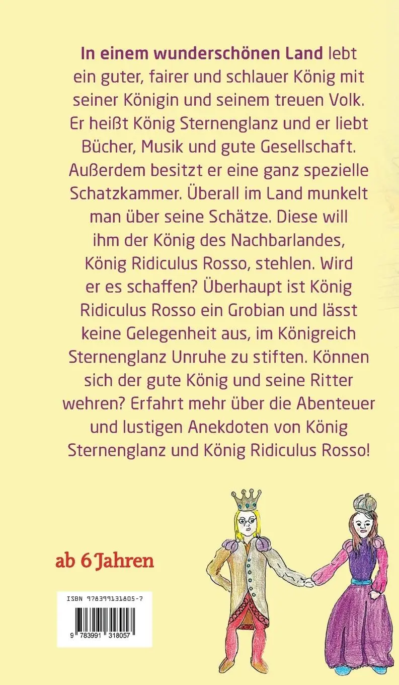 Rückseite: 9783991318057 | König Sternenglanz | Leevi Hiltebrand &amp; Yvonne Hiltebrand | Buch