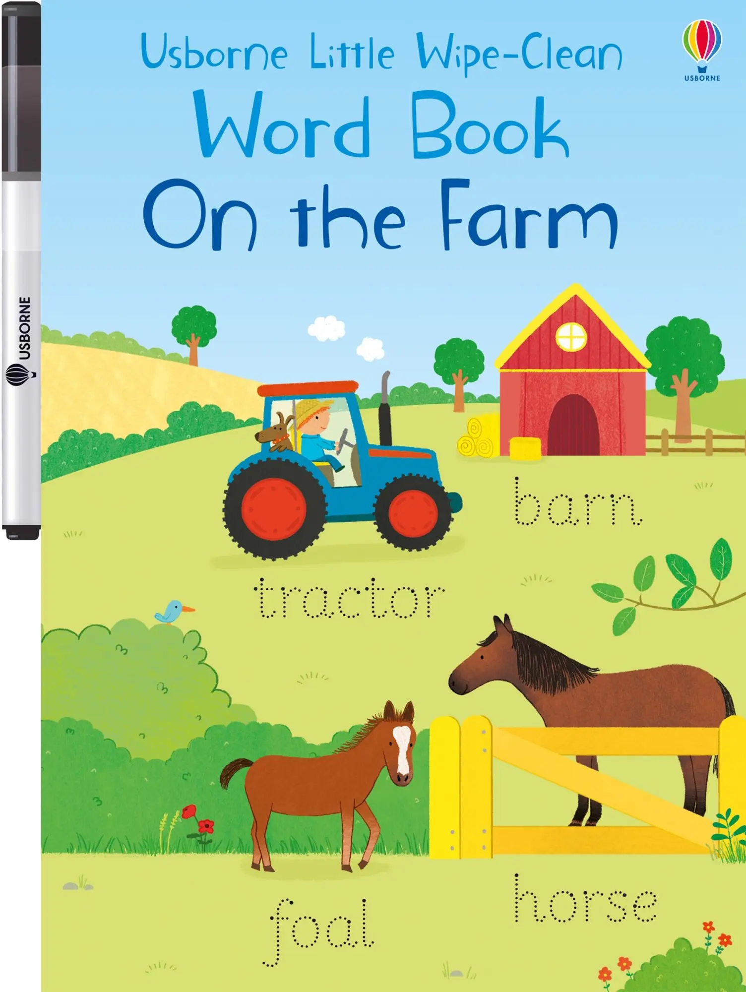 Cover: 9781474968157 | Little Wipe-Clean Word Book On the Farm | Felicity Brooks | Buch