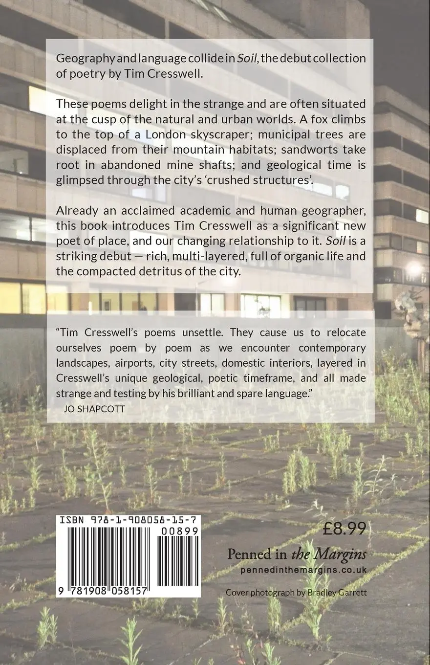 Rückseite: 9781908058157 | Soil | Tim Cresswell | Taschenbuch | Kartoniert / Broschiert | 2013