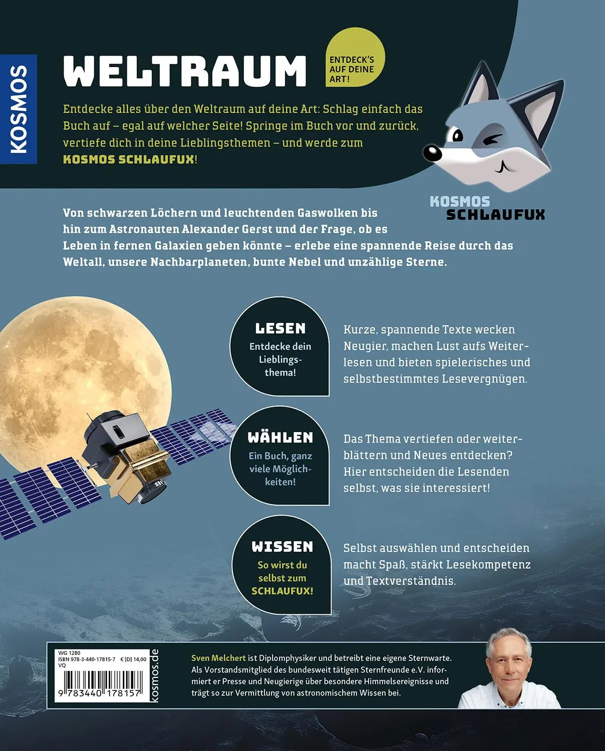 Rückseite: 9783440178157 | Kosmos SchlauFUX - Weltraum | Sven Melchert | Buch | 64 S. | Deutsch