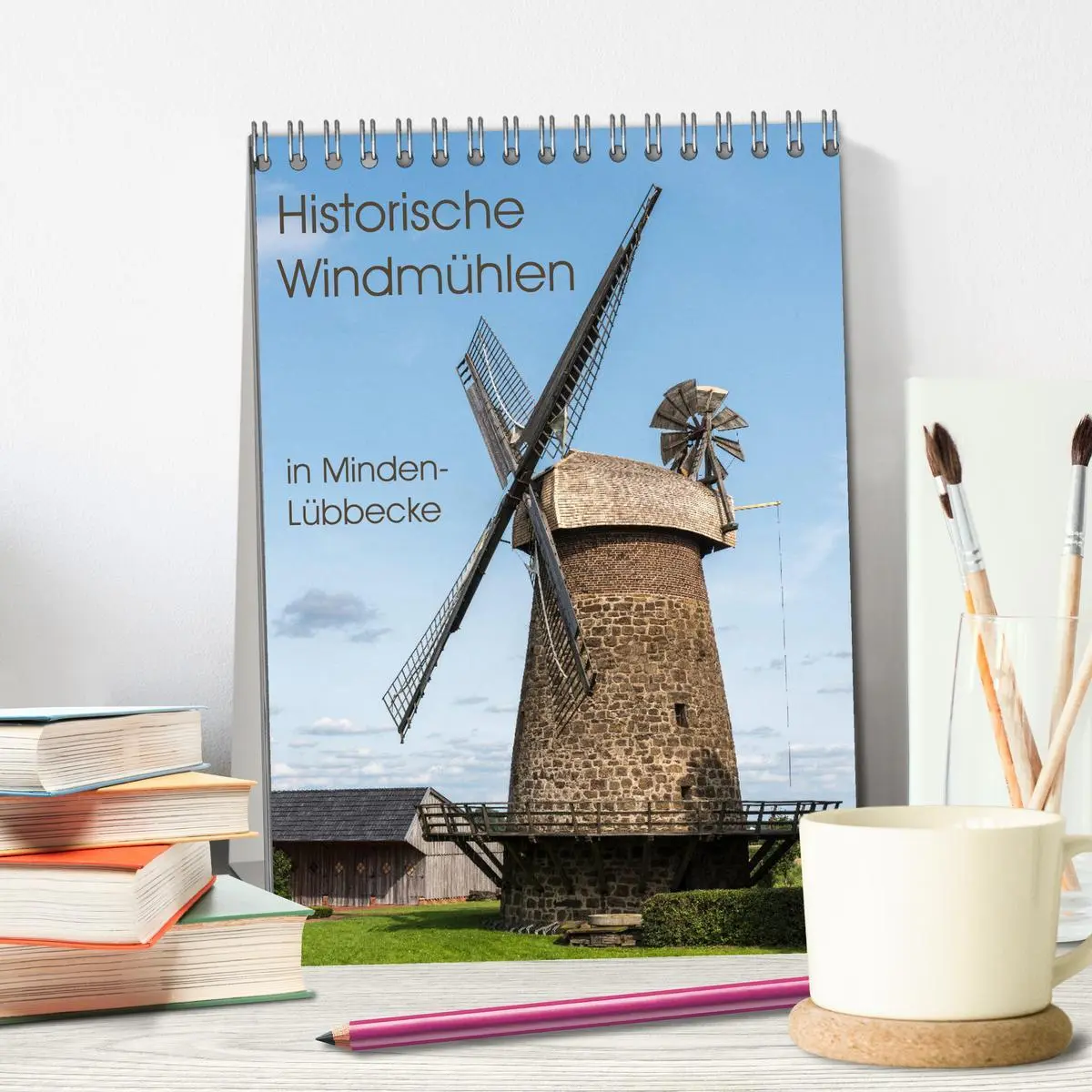Bild: 9783516408157 | Historische Windmühlen in Minden-Lübbecke (Tischkalender 2026 DIN...