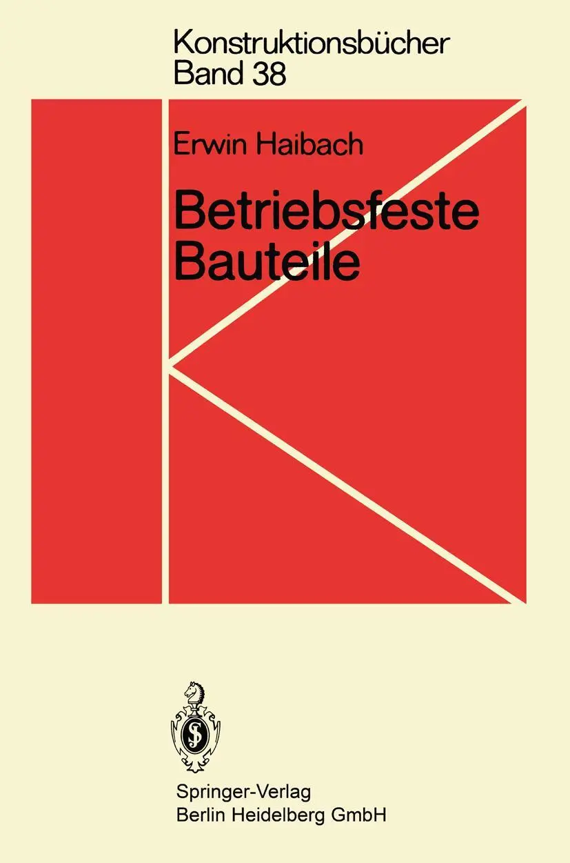 Cover: 9783540548157 | Betriebsfeste Bauteile | Erwin Haibach | Taschenbuch | viii | Deutsch
