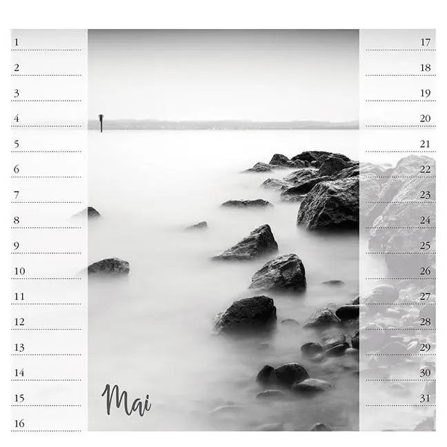 Bild: 9783861928157 | Bodensee. Immerwährender Geburtstags- und Tischkalender | Bichler