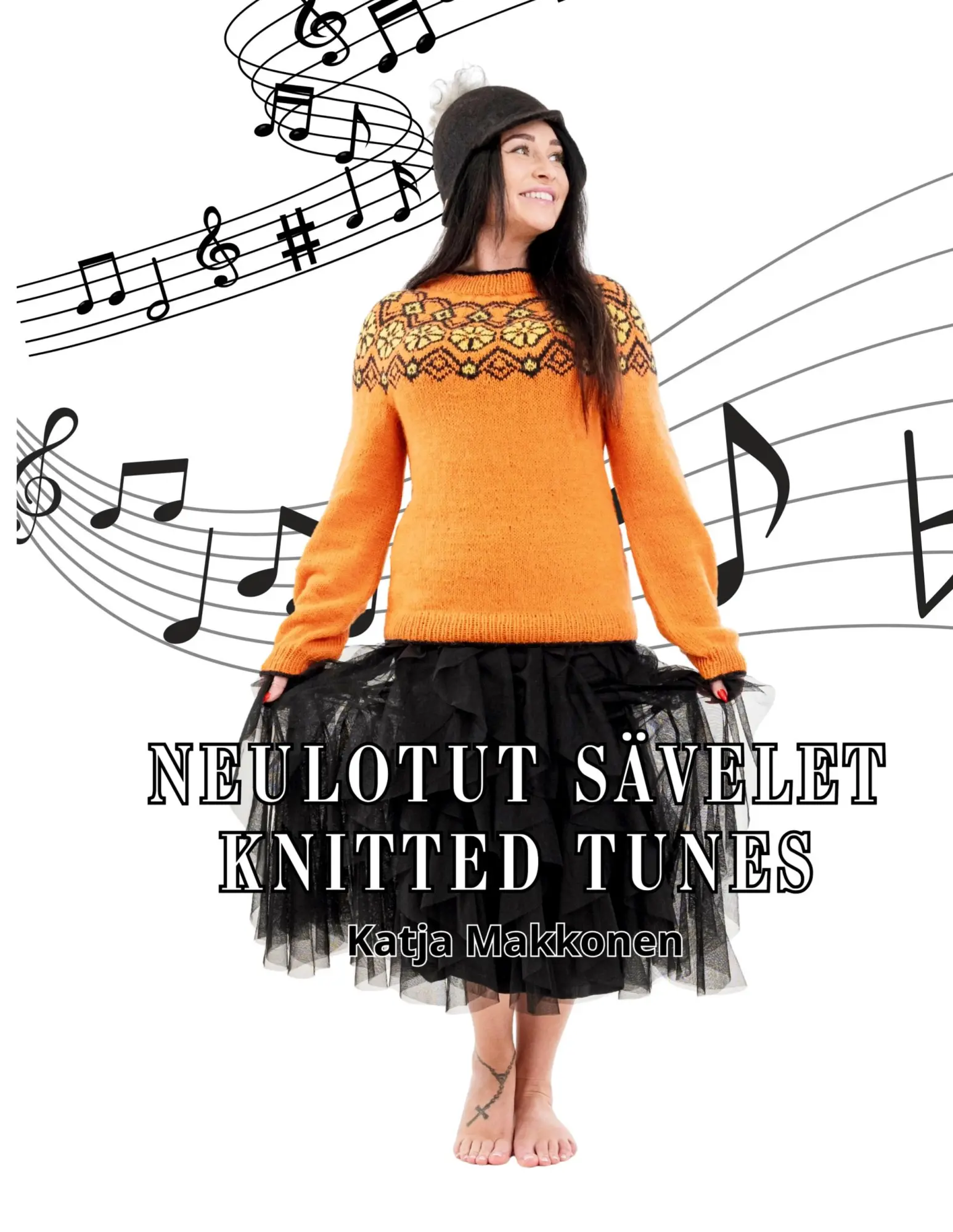 Cover: 9789528098157 | Neulotut sävelet Knitted tunes | Katja Makkonen | Taschenbuch | 2025